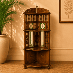 Majestic Antique Corner Table